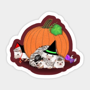 Halloween Hegies Sticker